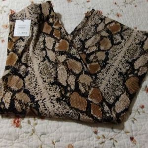 Ellison Snake Print Pants